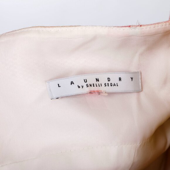 Pink and Cream Vintage Dress size 0 - Picture 2 of 3